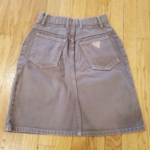 Vintage 80's Guess Skirt size 28 but fit is XS